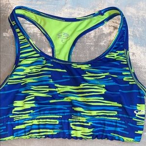 3 for $10 - Blue & green champion sports bra